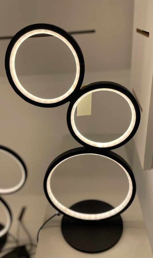 Tafel lamp zwart klein