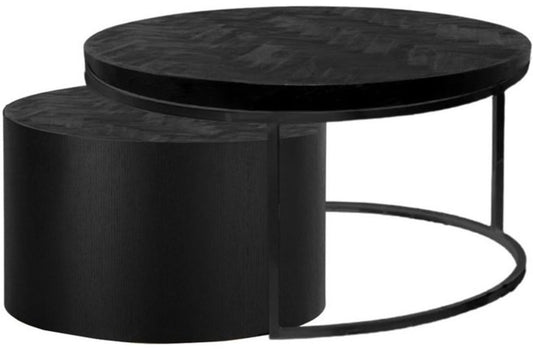 Salontafel Doblo design zwart/zwart