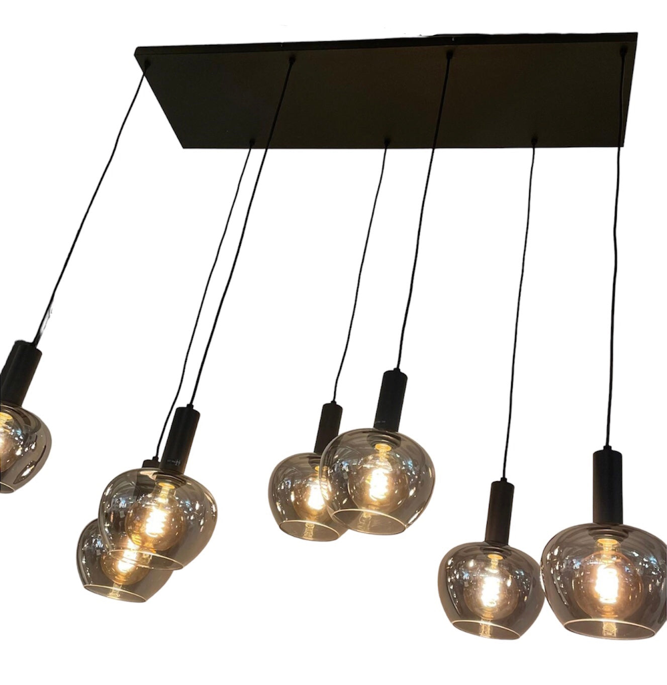 Hanglamp Smokey ballen