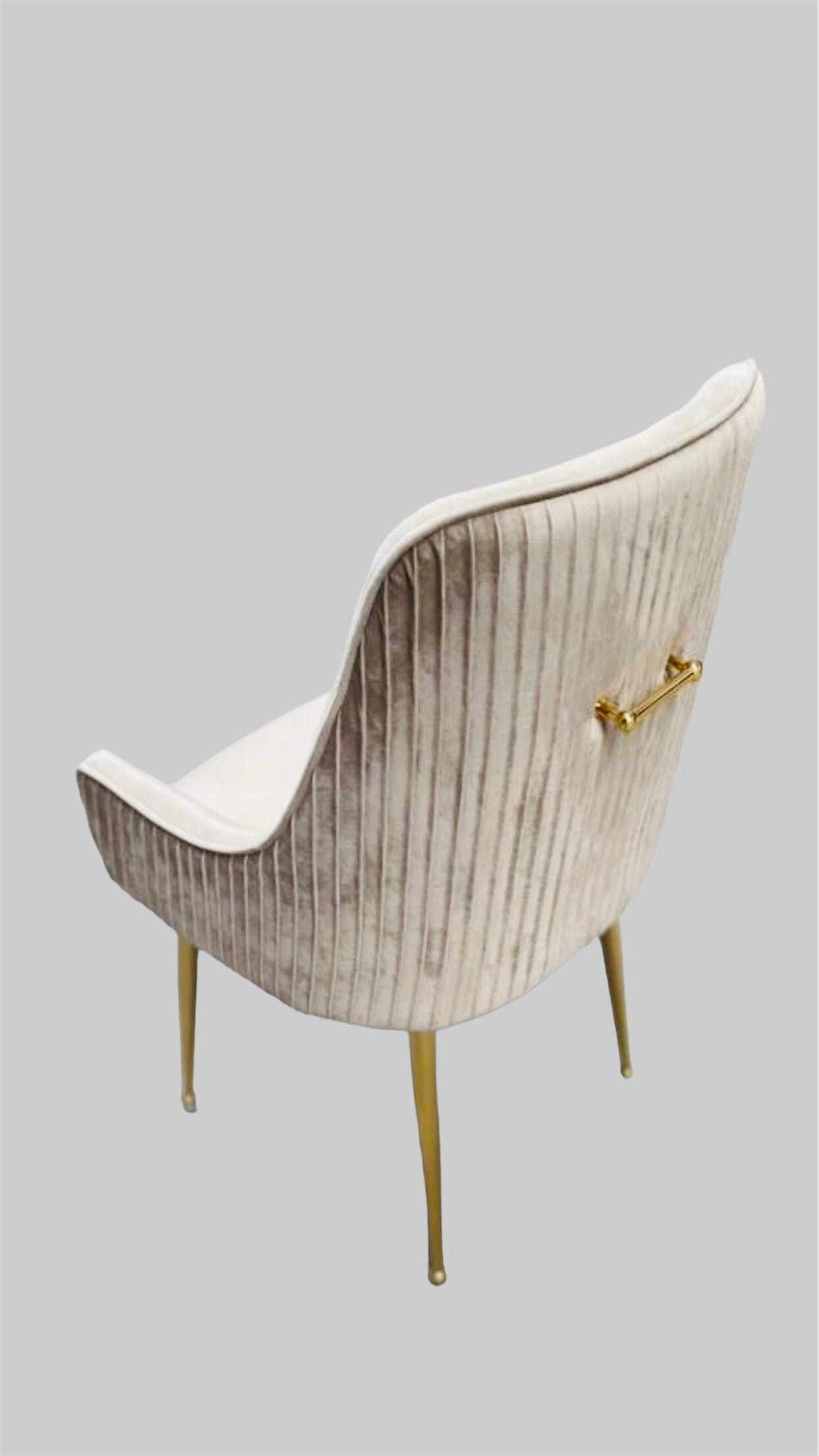 Eetkamerstoel crème