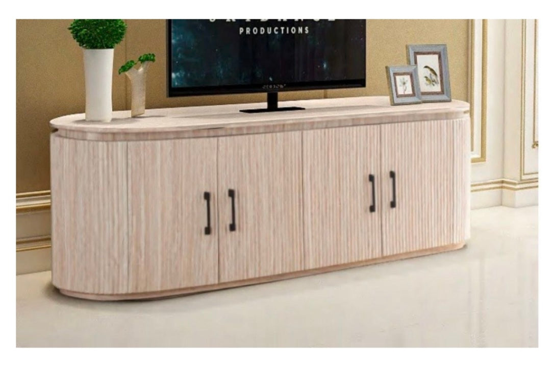 Dressoir Kimberly Travertin crème 200cm