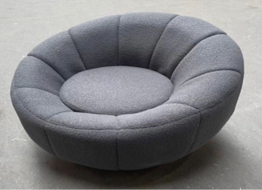 Fauteuil teddy grijs