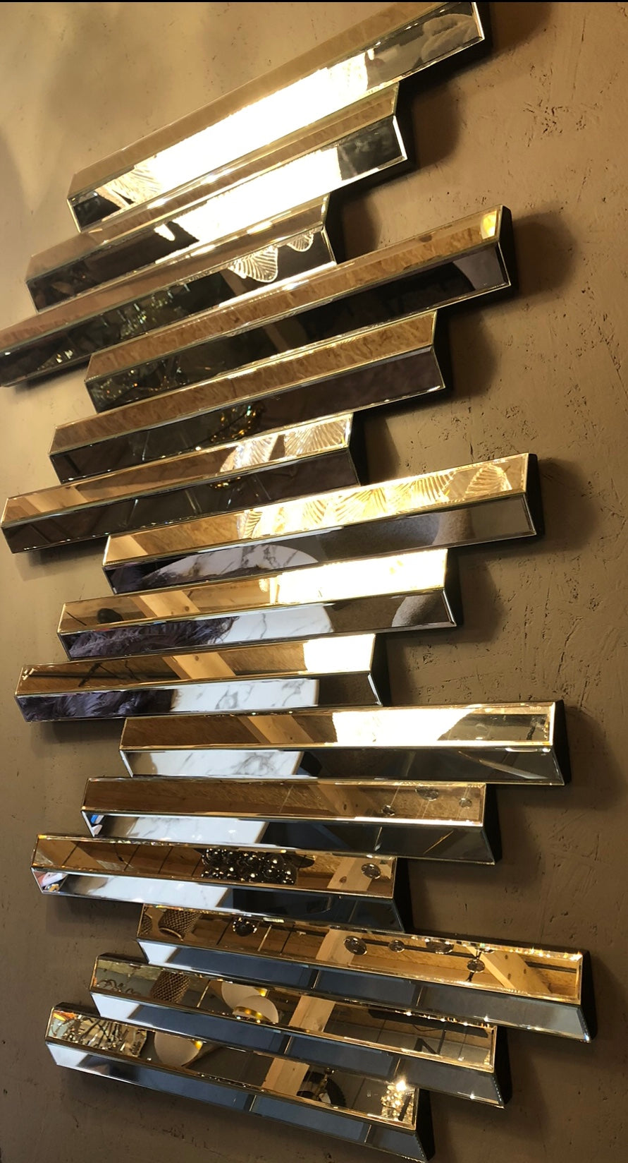 Design spiegel rond 110cm