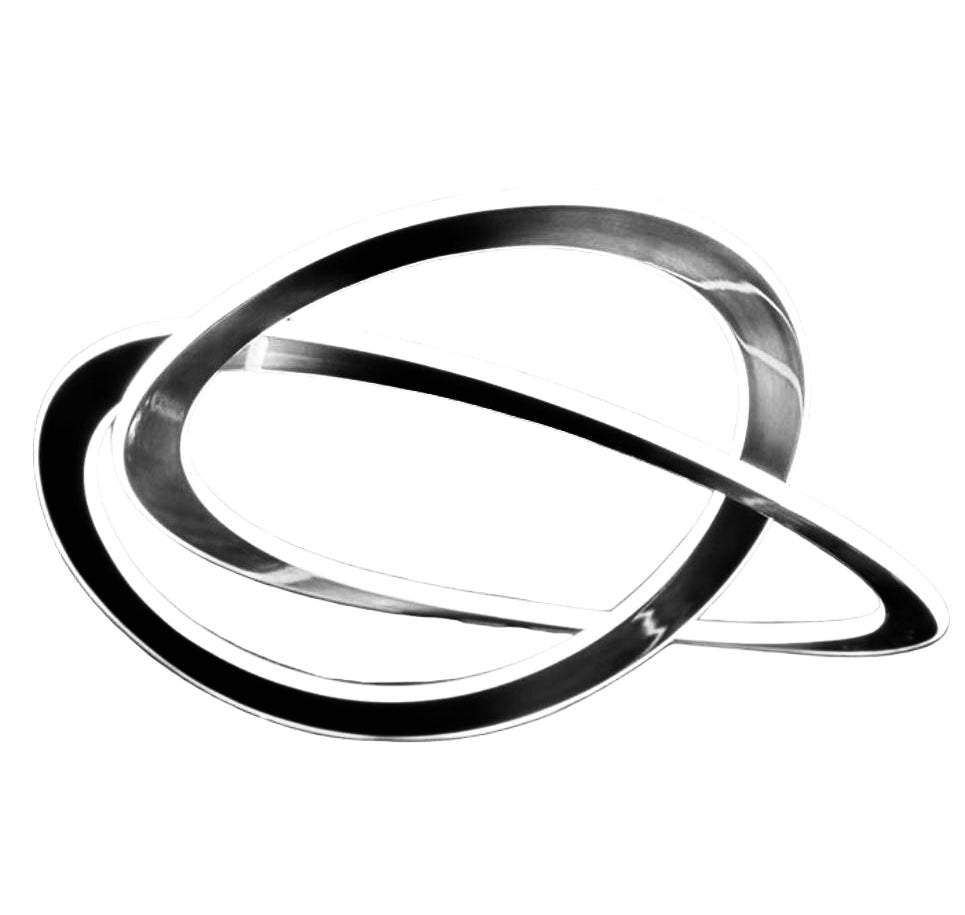Infinity Led hanglamp zilver 60cm
