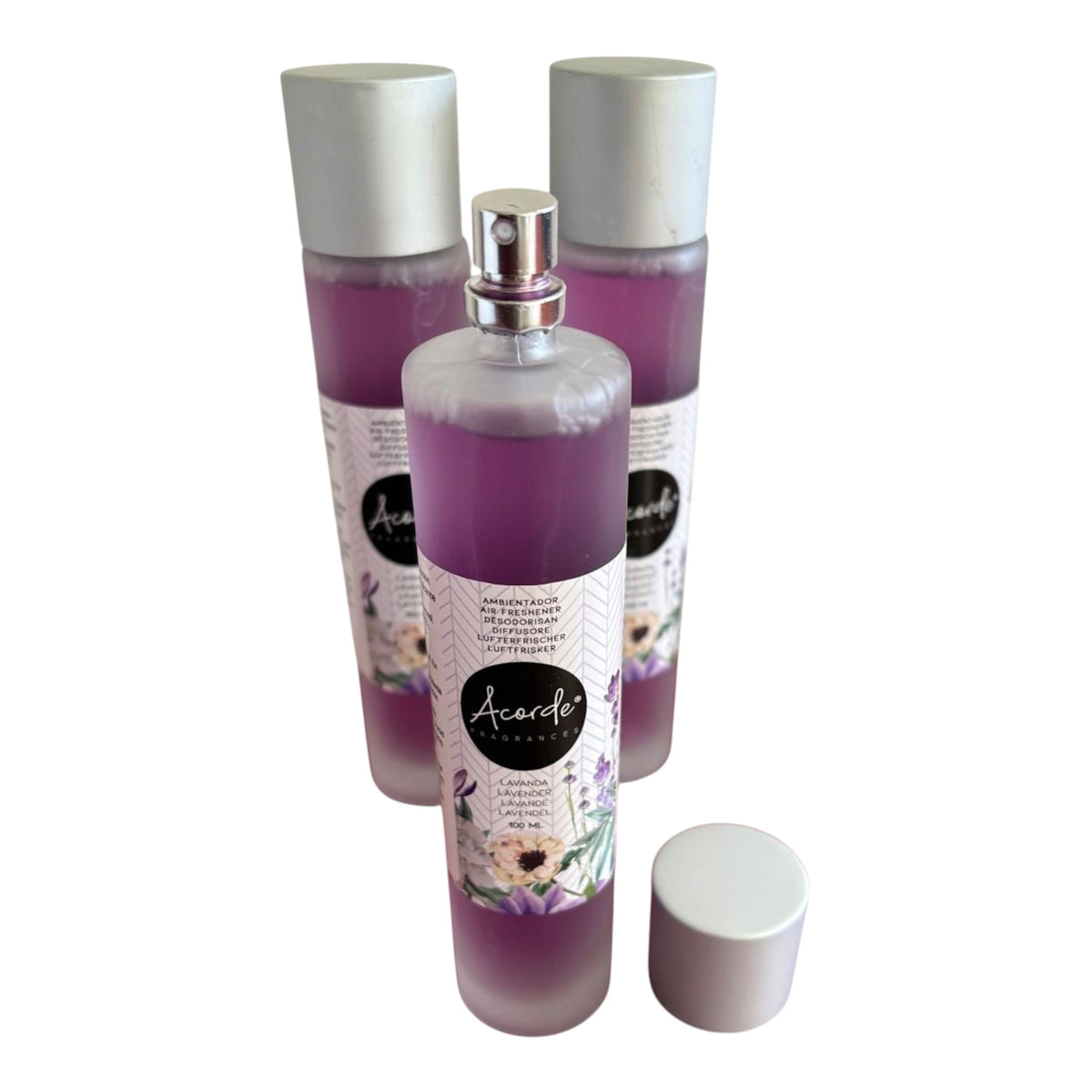 Lavendel luchtverfrisser spray 100 ml in glas