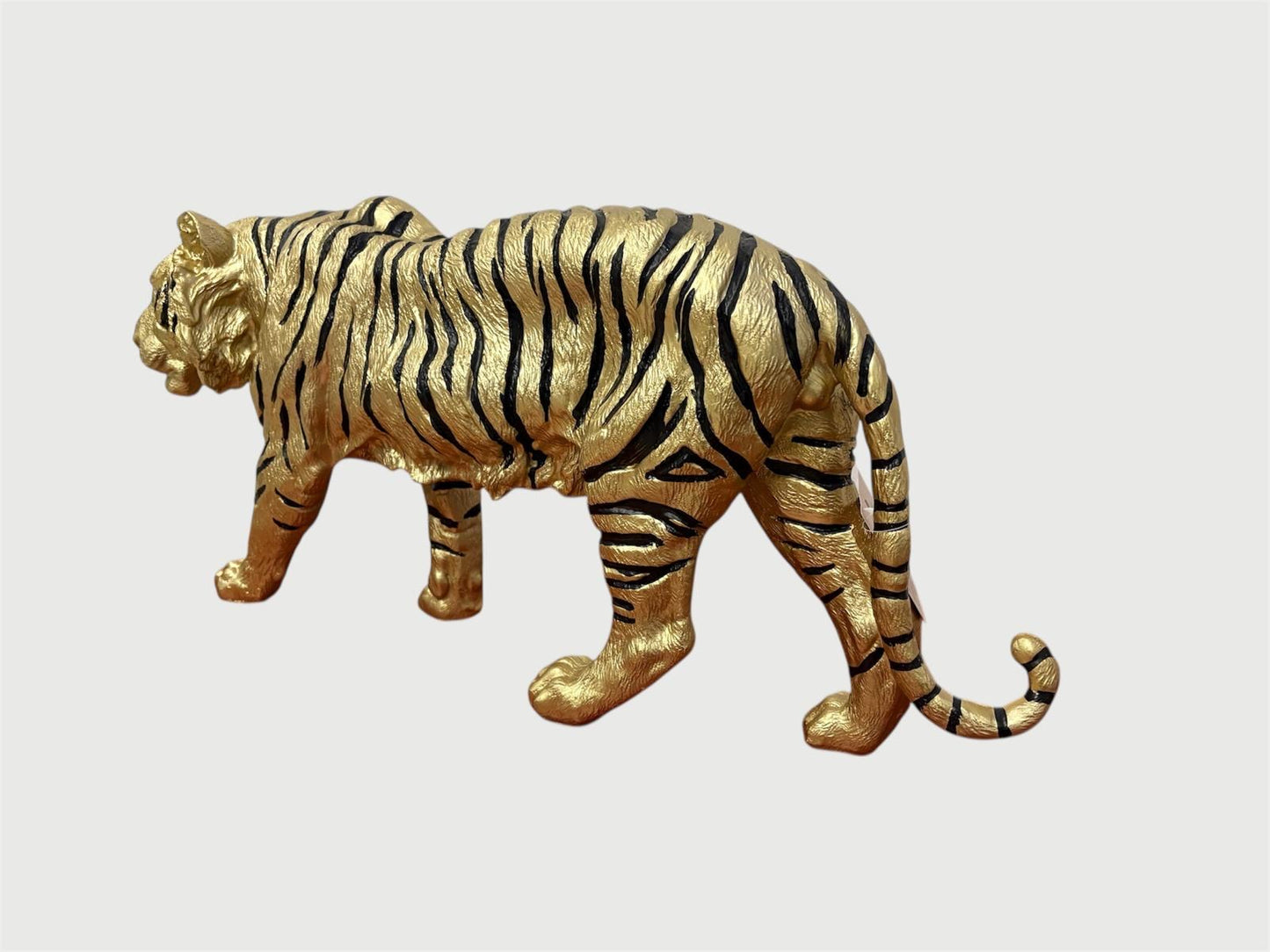 Tijgerhars goud l66, verguld beeld