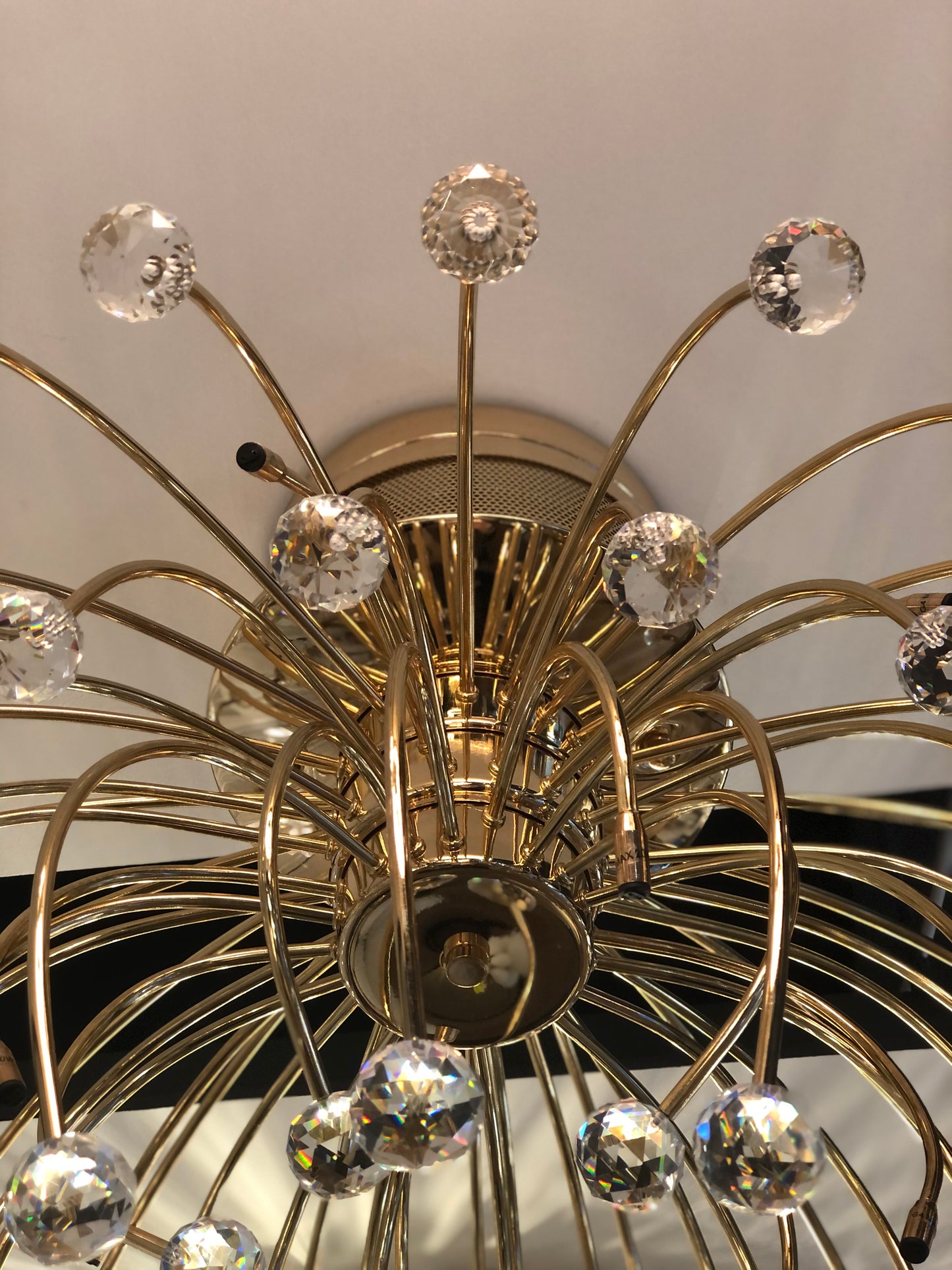 Kroonluchter kristallen kroon