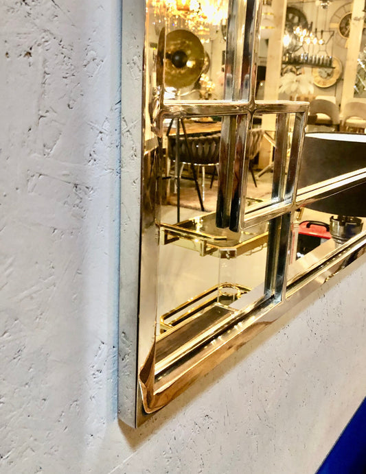 Design spiegel goud