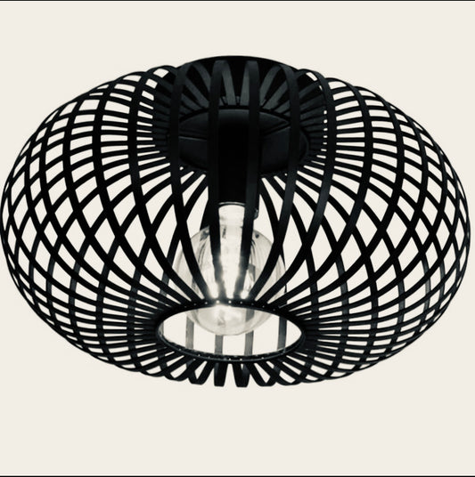 Plafondlamp metaal Ø30cm