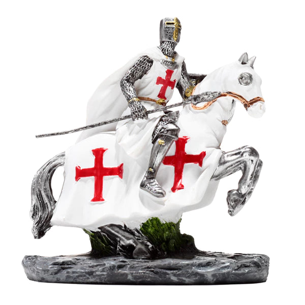 Figuur Ridder van de Kruistochten Paardenbescher N3