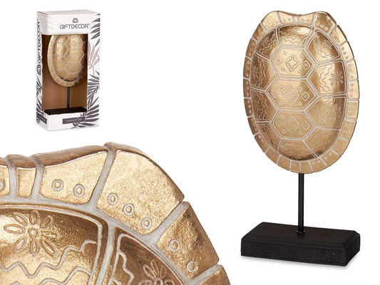 Decoratieve figuren Schildpad Gouden 17,5 x 36 x 10,5 cm