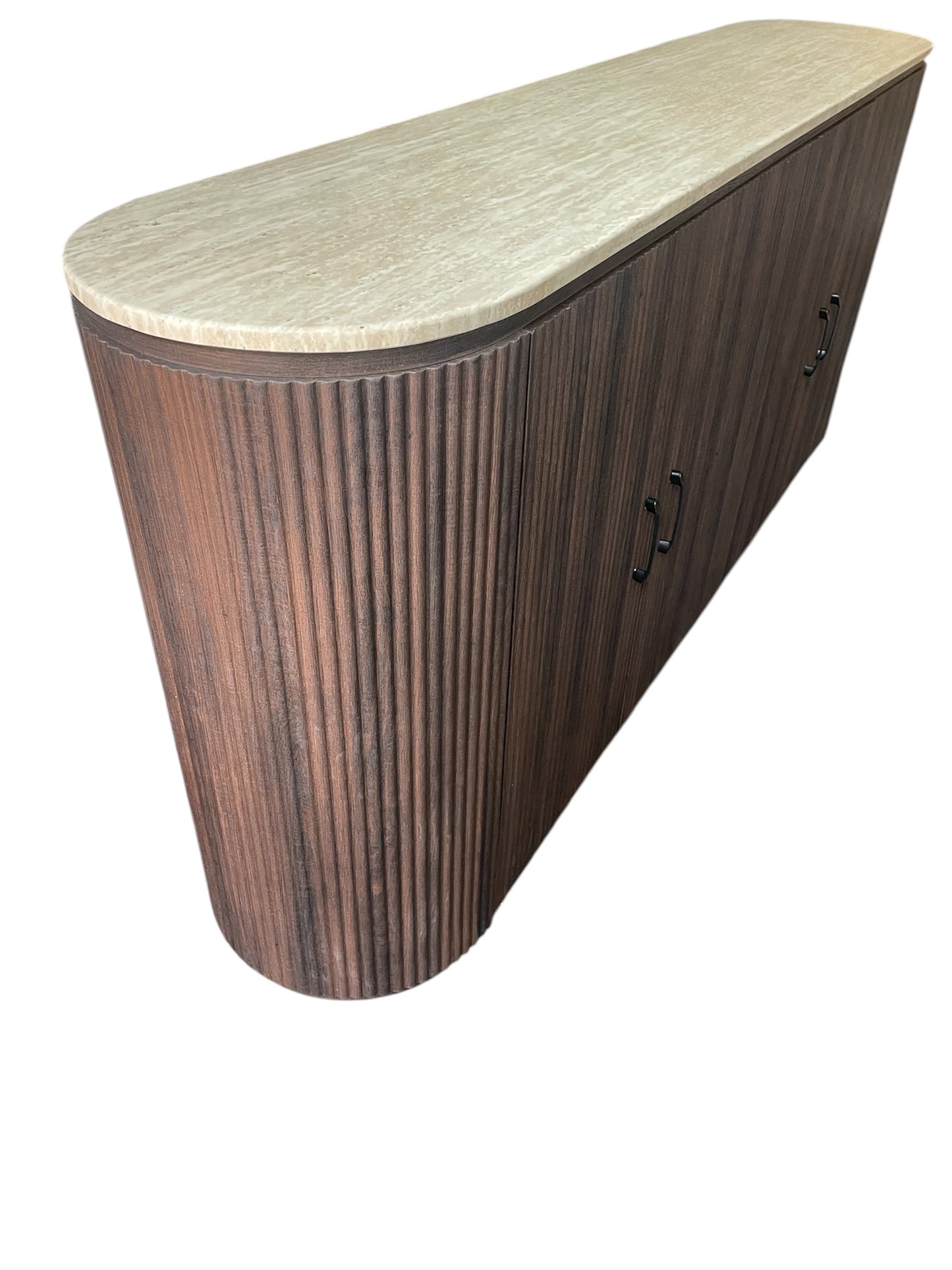 Dressoir Kimberly Travertin bruin 200cm