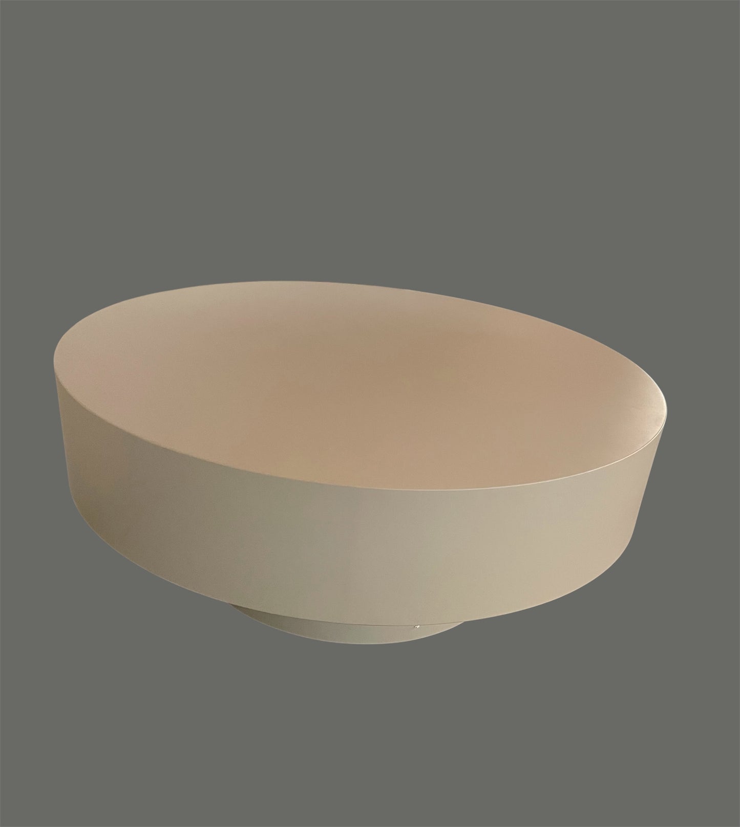 JAPANDI MDF COFFEETABLE ROND 100CM BEIGE Mat
