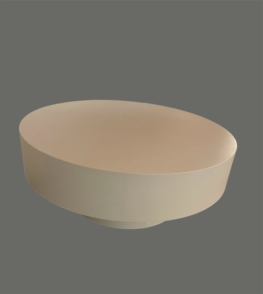 JAPANDI MDF COFFEETABLE ROND 100CM BEIGE Mat
