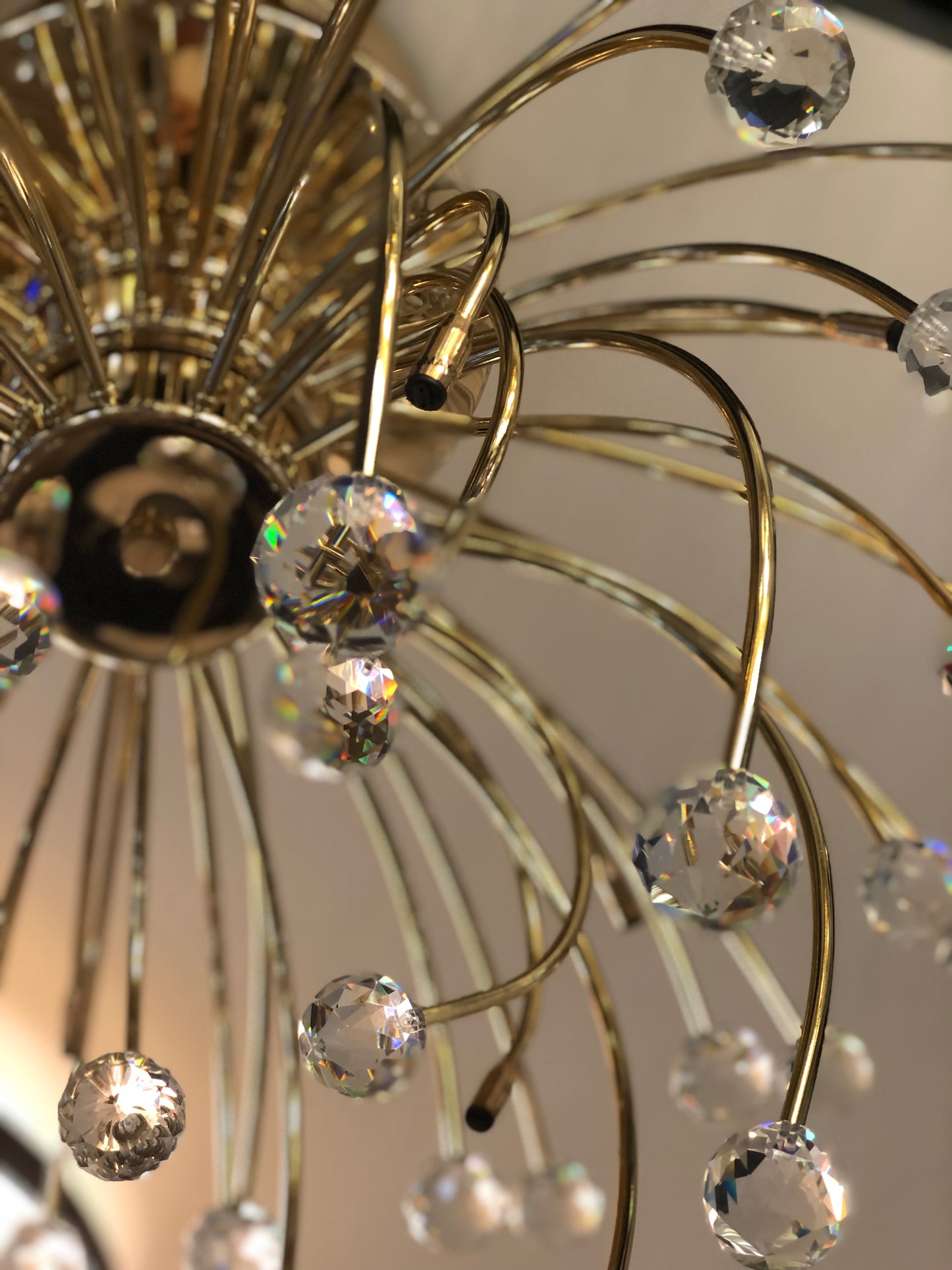 Kroonluchter kristallen kroon