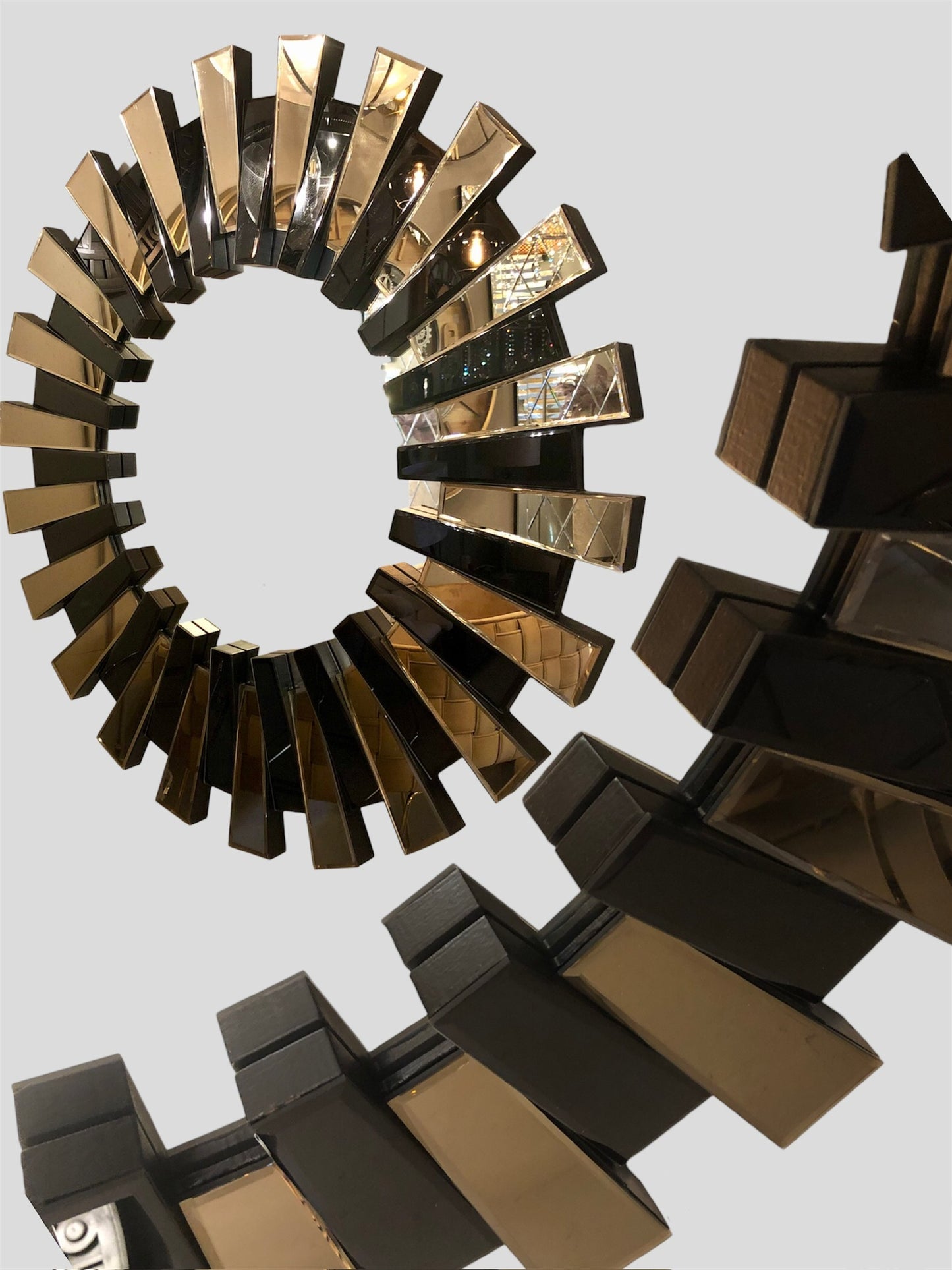 Design spiegel rond Ø100cm