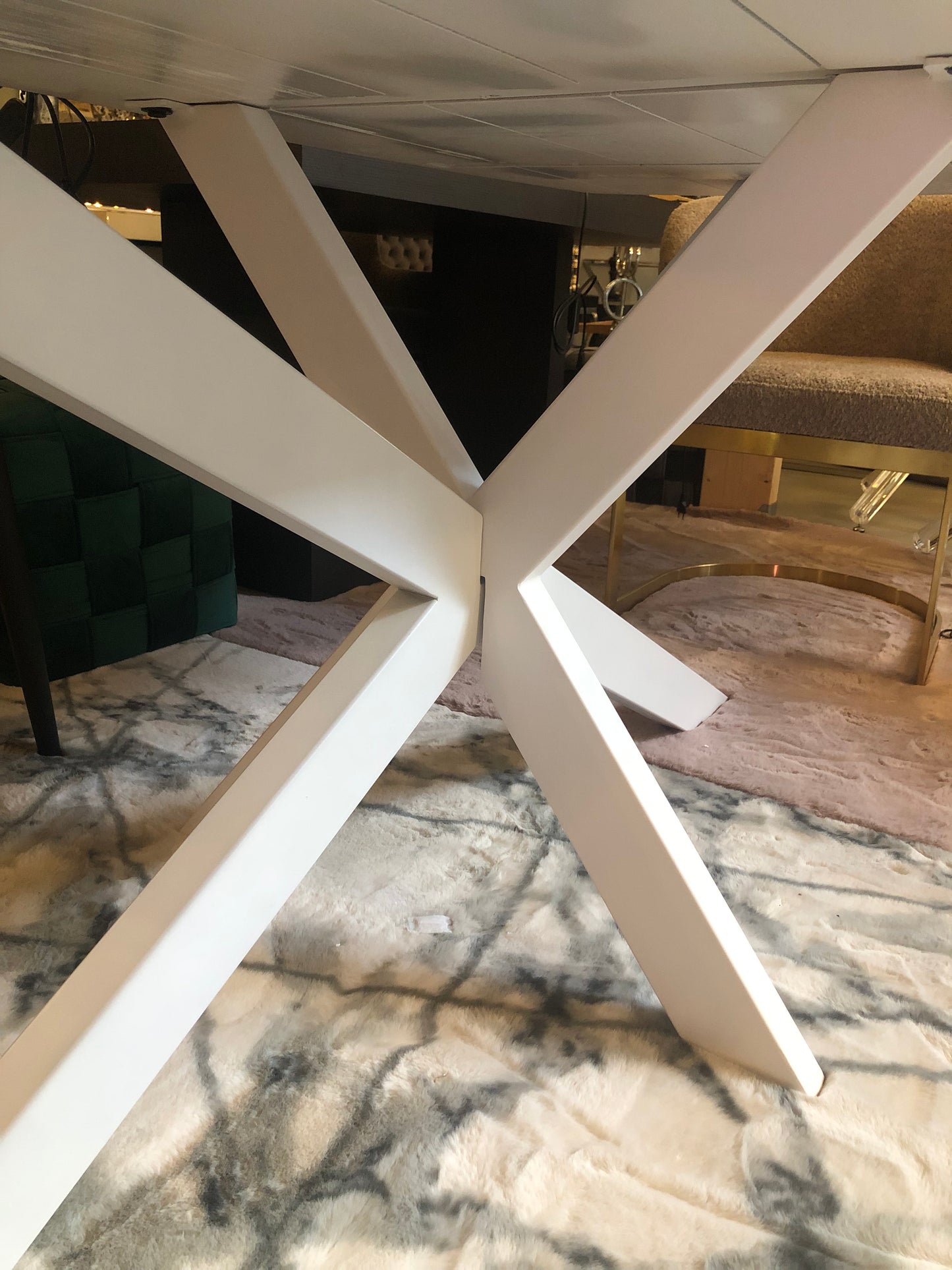 Tafel Danish oval zwart 180cm