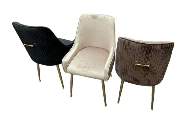 Eetkamerstoel crème