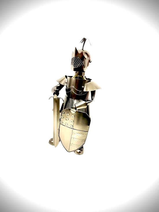 Wijnfles houder Ridder