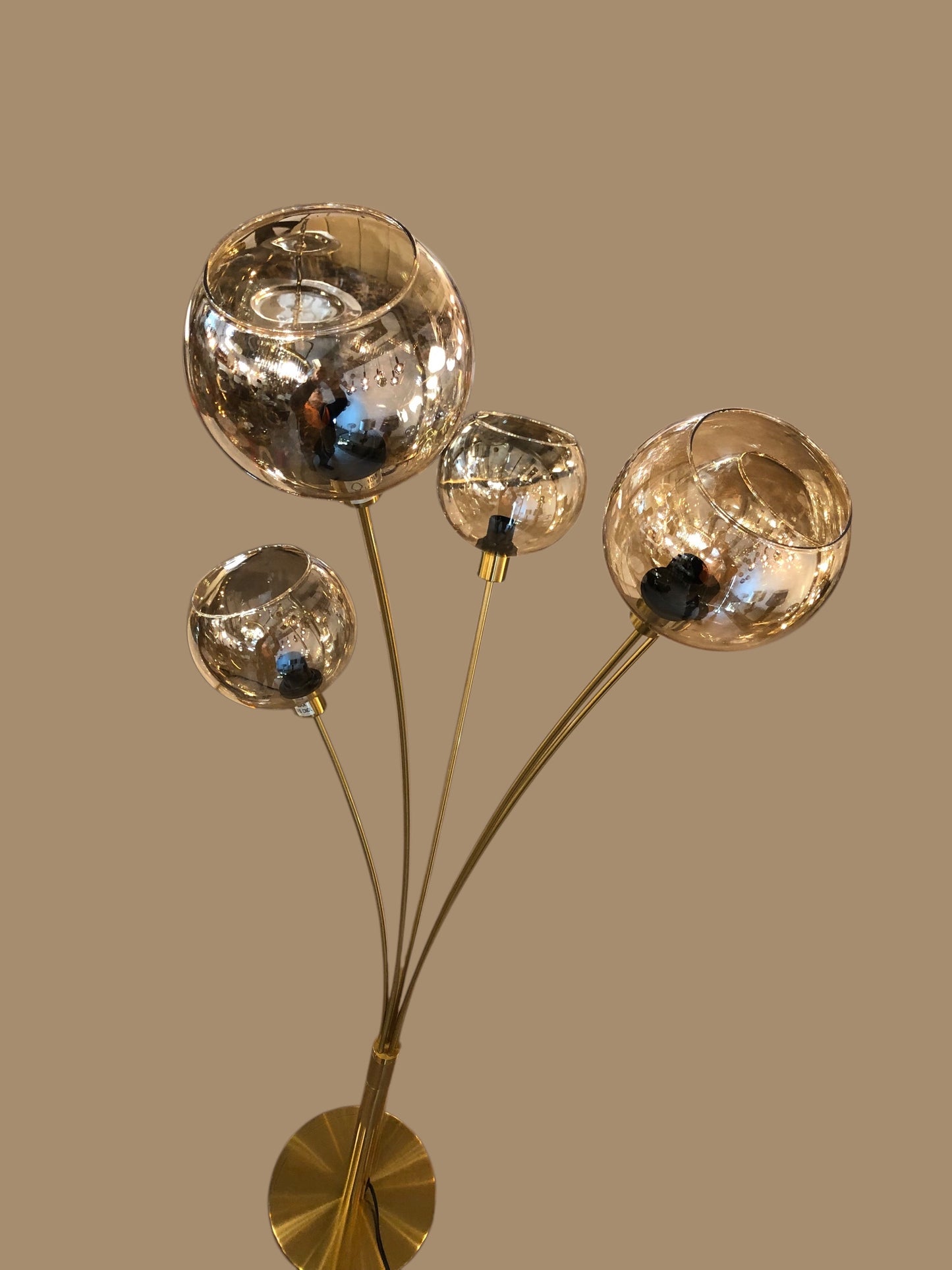 Vloerlamp ABMAZ 175cm goud