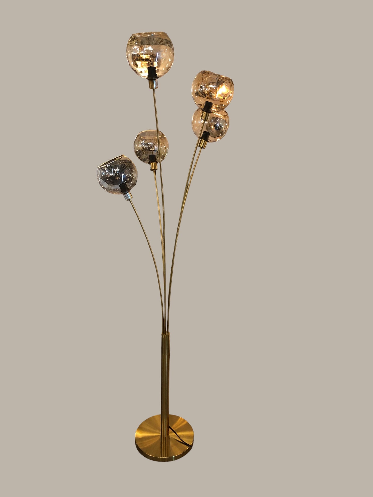 Vloerlamp ABMAZ 175cm goud