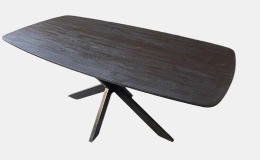 Tafel Danish oval zwart 180cm