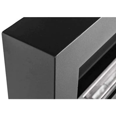 Bio haard wit of zwart 90x40cm