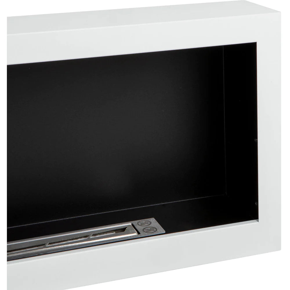 Bio-Ethanol Wandhaard Wit 120cm