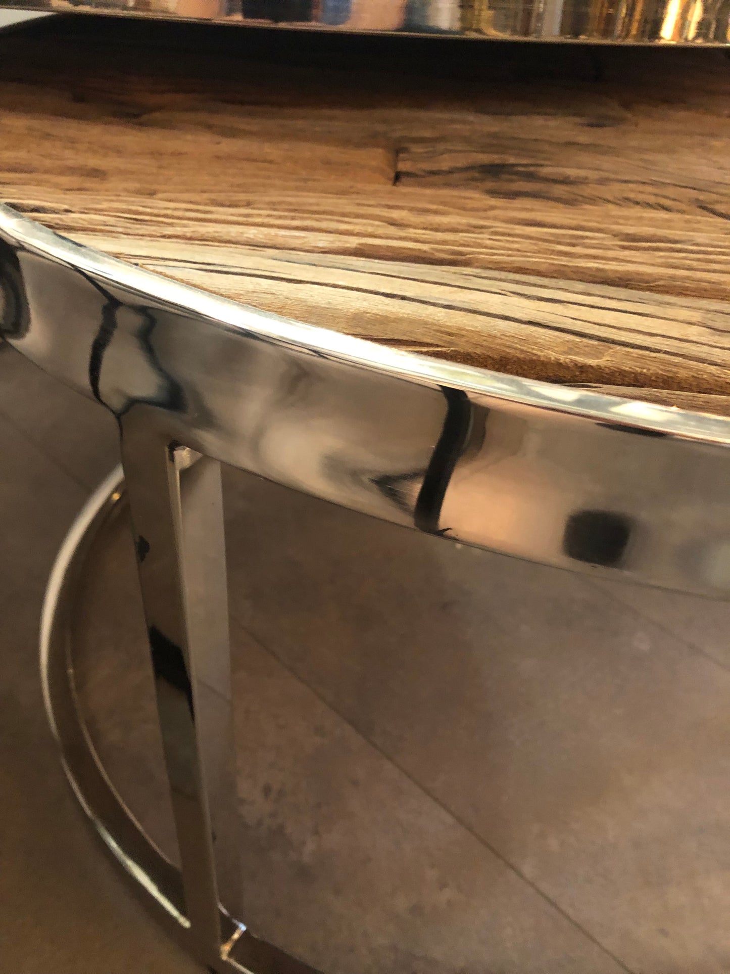 Tweedelige salontafel Speeperwood Doblo 80/70cm