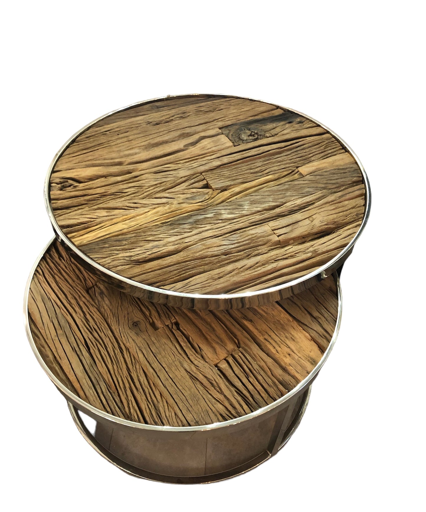 Tweedelige salontafel Speeperwood Doblo 80/70cm