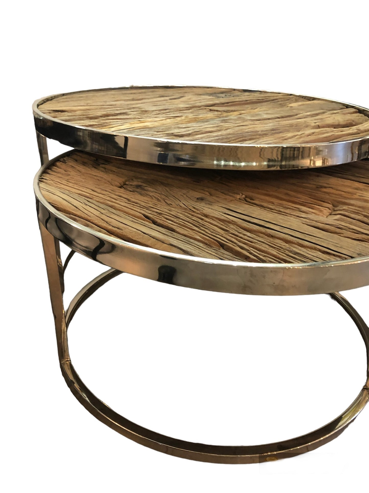 Tweedelige salontafel Speeperwood Doblo 80/70cm