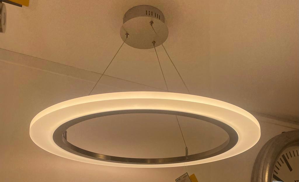 Led lamp rond 60cm met vorm van ring