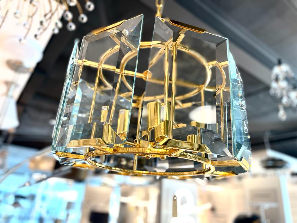 Plafondlamp helder glas